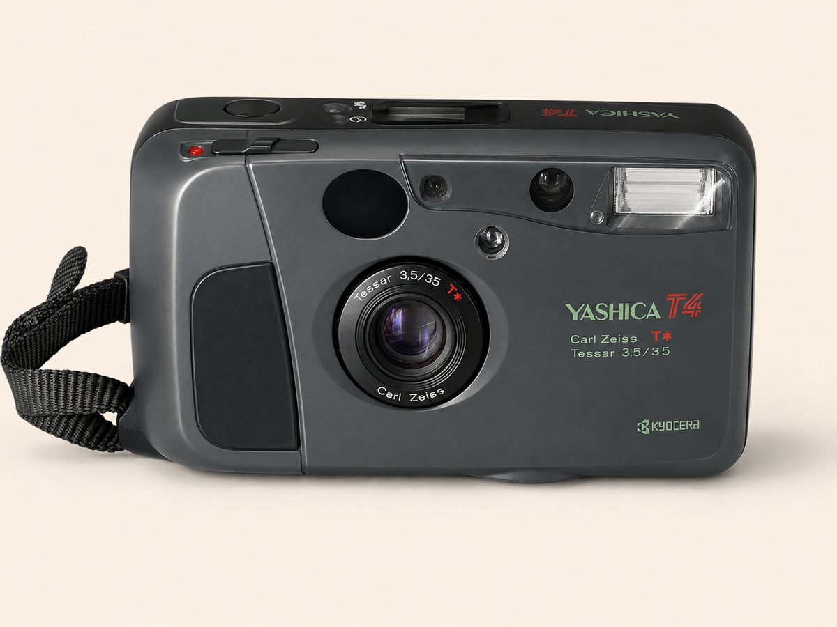 Yashica T4 film camera