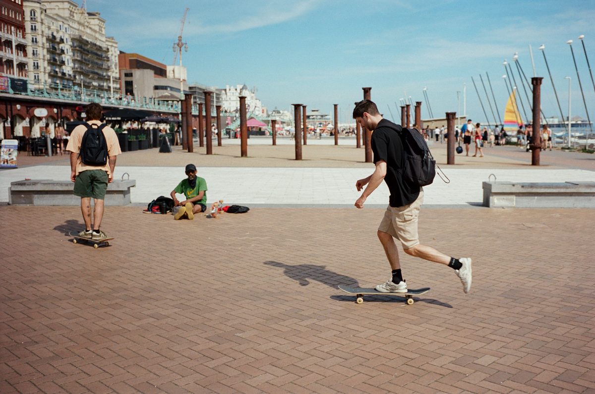 Photograph from “Rediscovering Brighton” by Nathan J. Miles