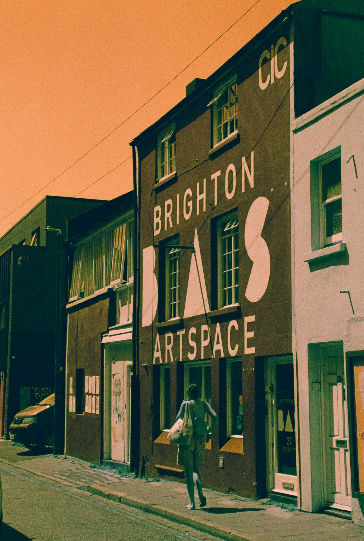 Photograph from “Trying Harman Switch Azure in Sunny Brighton” by Ben J Cottingham