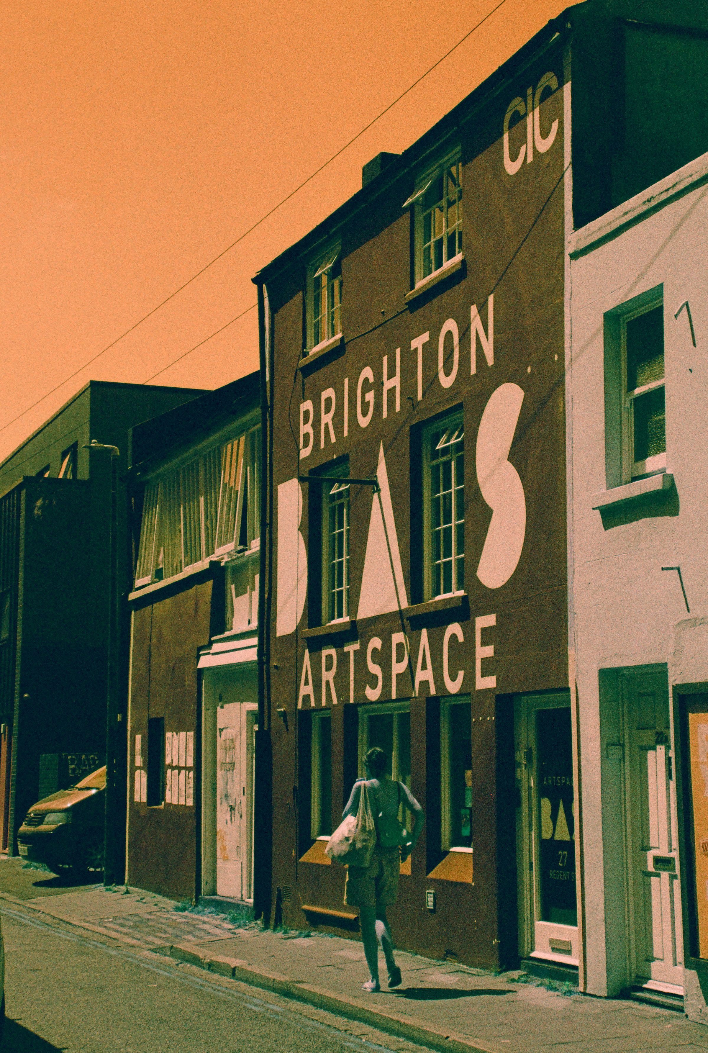Photograph from “Trying Harman Switch Azure in Sunny Brighton” by Ben J Cottingham