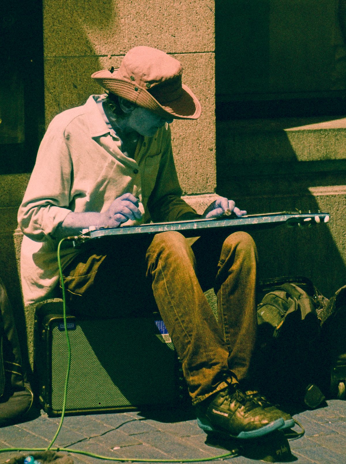 Photograph from “Trying Harman Switch Azure in Sunny Brighton” by Ben J Cottingham