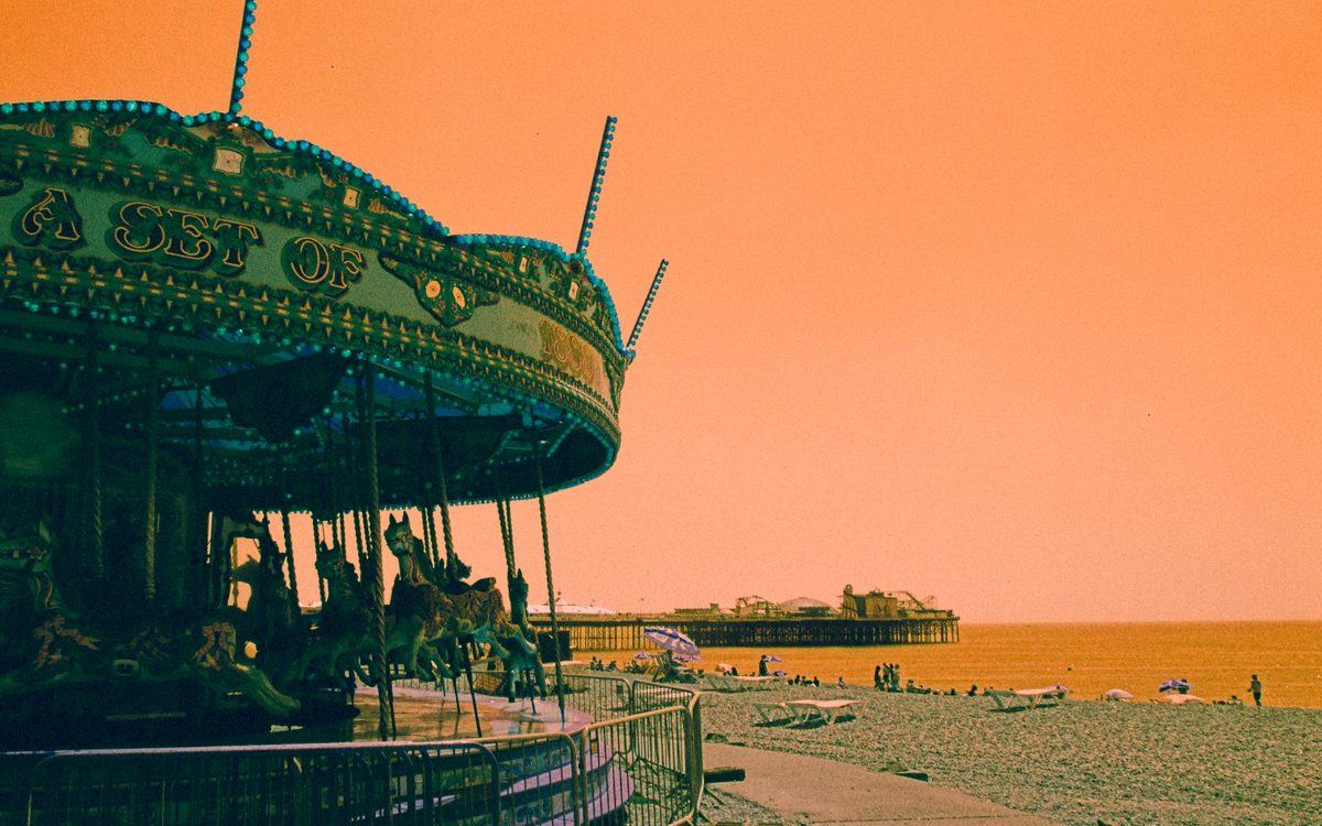 Photograph from “Trying Harman Switch Azure in Sunny Brighton” by Ben J Cottingham